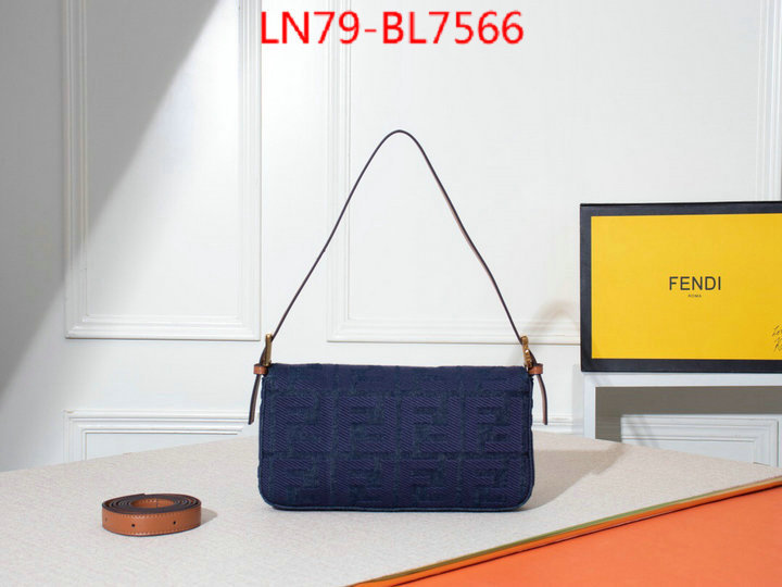 Fendi Bags(4A)-Baguette-,the best ,ID: BL7566,$: 79USD