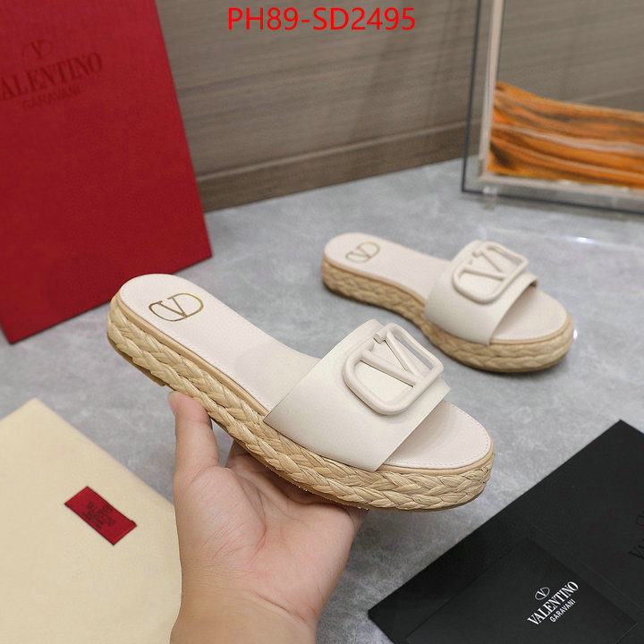 Women Shoes-Valentino,high quality designer replica , ID: SD2495,$: 89USD