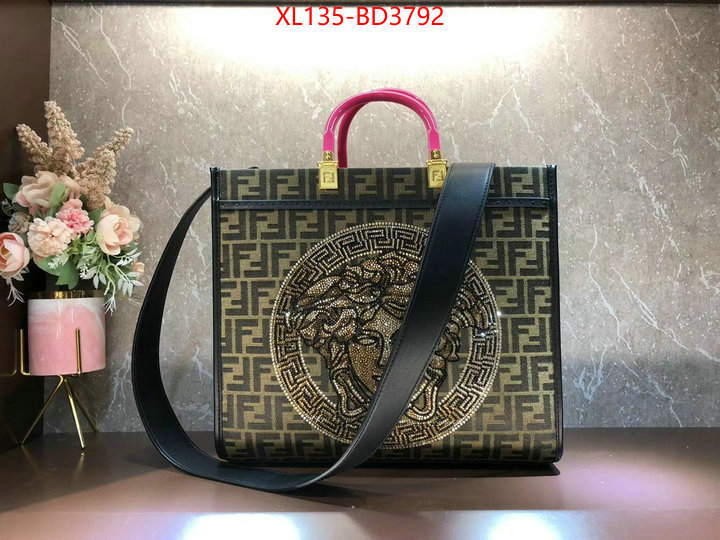 Fendi Bags(4A)-Handbag-,buying replica ,ID: BD3792,$: 135USD