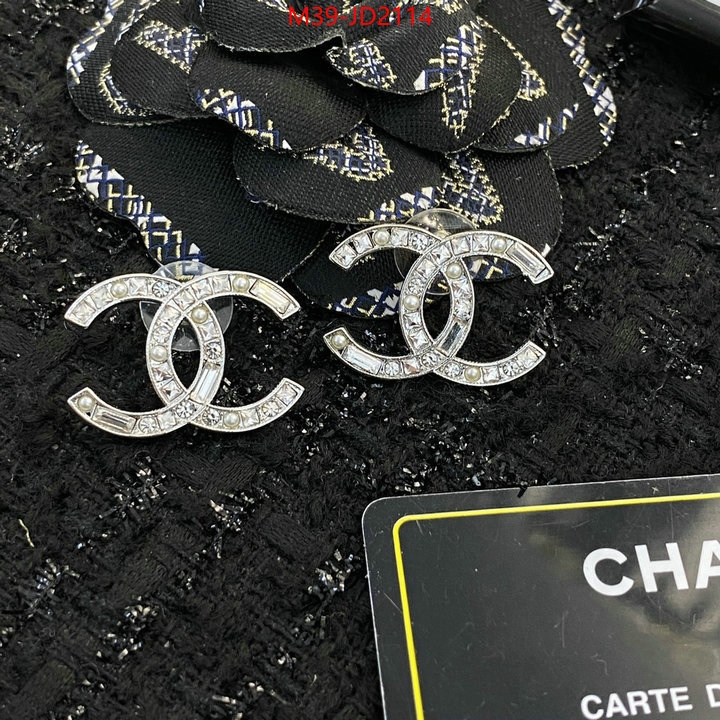 Jewelry-Chanel,highest quality replica , ID: JD2114,$: 39USD