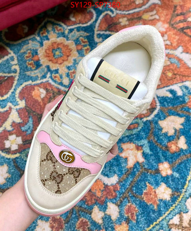 Women Shoes-Gucci,buy replica , ID: SP7380,$: 129USD