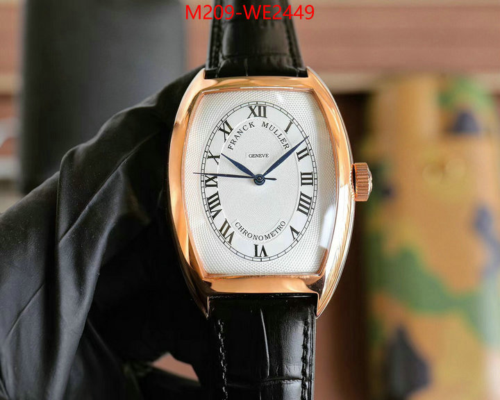 Watch(TOP)-Franck Muller,wholesale , ID: WE2449,$: 209USD