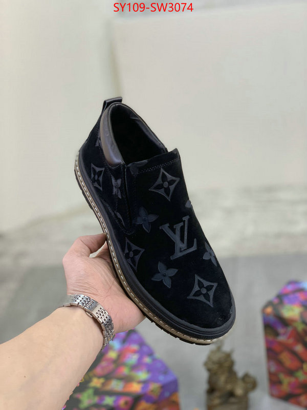 Men Shoes-LV,wholesale imitation designer replicas , ID: SW3074,$: 109USD