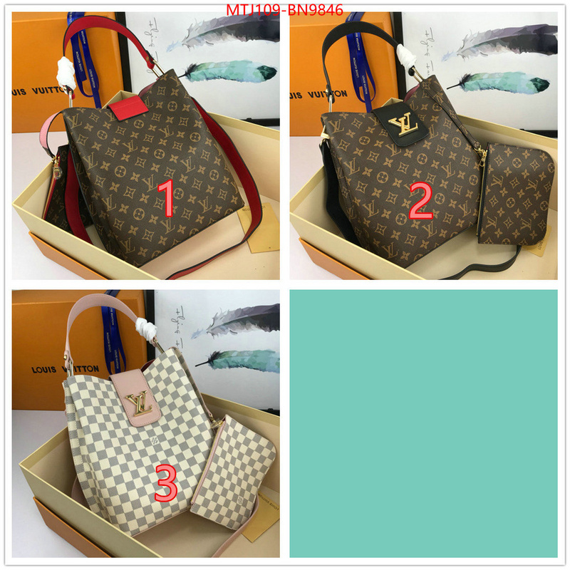 LV Bags(4A)-Handbag Collection-,ID: BN9846,$: 109USD