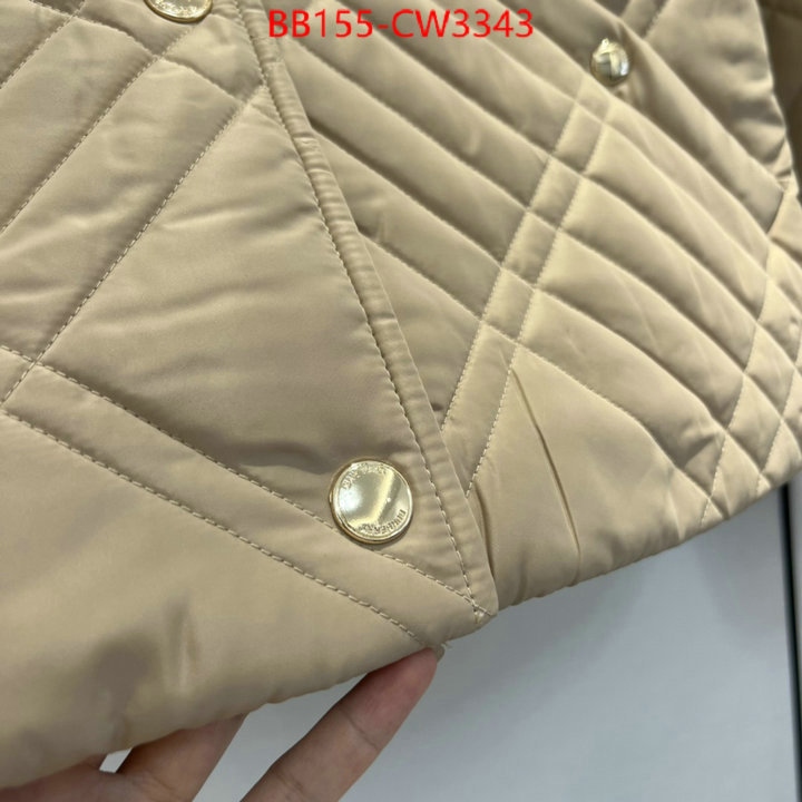 Down jacket Women-Burberry,the top ultimate knockoff , ID: CW3343,$: 155USD