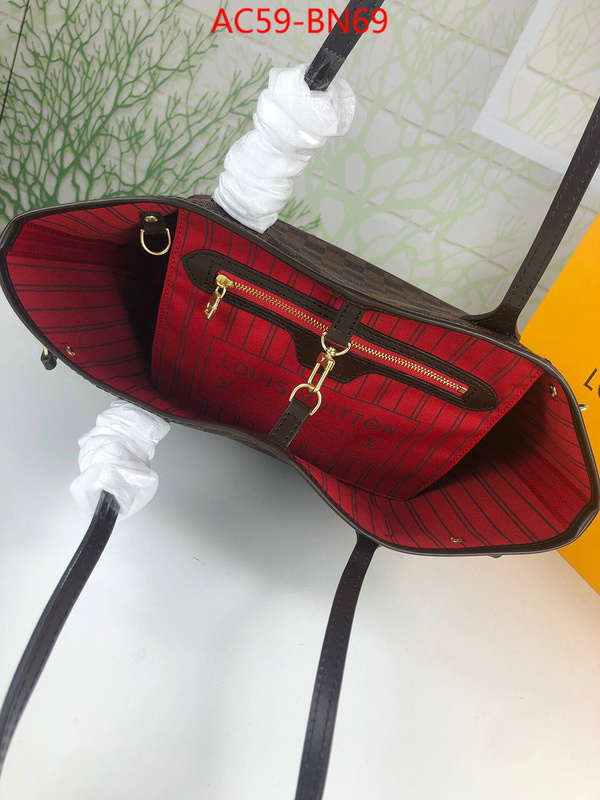 LV Bags(4A)-Neverfull-,online from china designer ,ID: BN69,$: 59USD