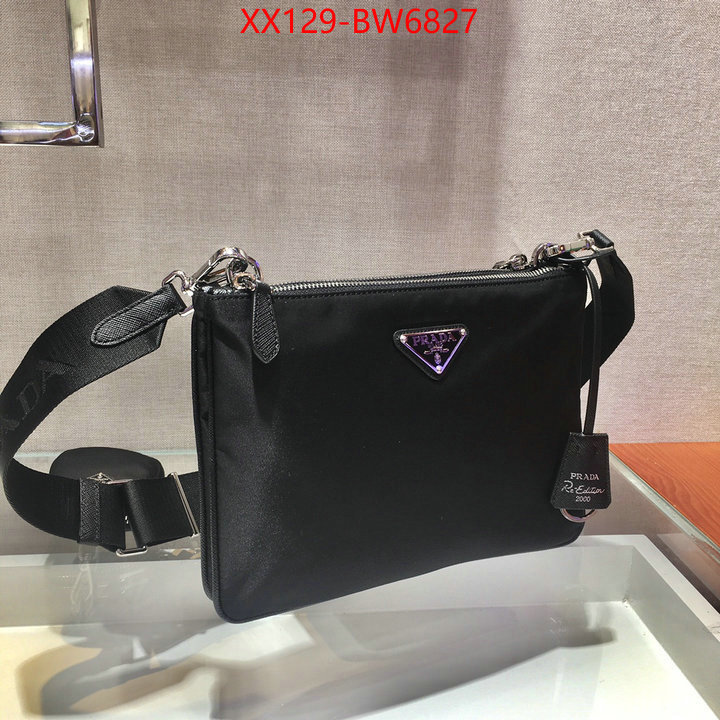 Prada Bags(TOP)-Diagonal-,ID: BW6827,$: 129USD