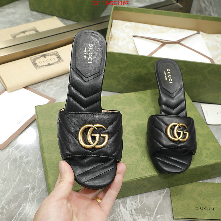 Women Shoes-Gucci,replica how can you , ID: SE1167,$: 115USD