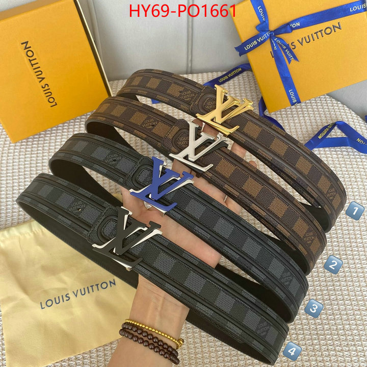 Belts-LV,fake designer , ID: PO1661,$: 69USD