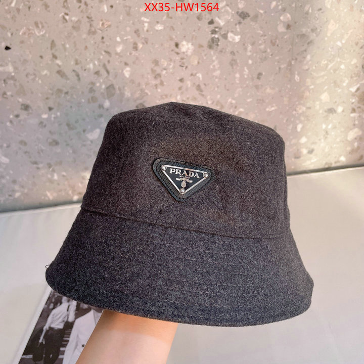 Cap (Hat)-Prada,the highest quality fake , ID: HW1564,$: 35USD