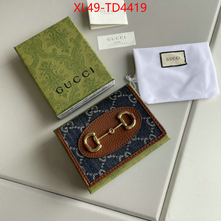 Gucci Bags(4A)-Wallet-,china sale ,ID: TD4419,$: 49USD