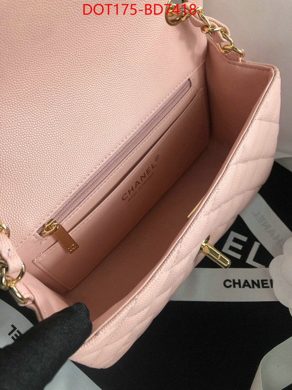 Chanel Bags(TOP)-Diagonal-,ID: BD7418,$: 175USD