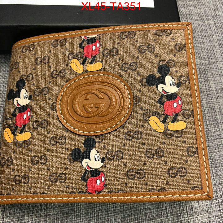 Gucci Bags(4A)-Wallet-,ID:TA351,$: 45USD