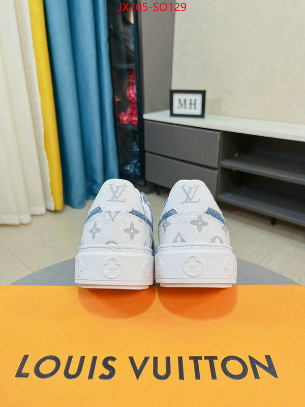 Men Shoes-LV,buy high quality cheap hot replica , ID: SO129,$: 105USD
