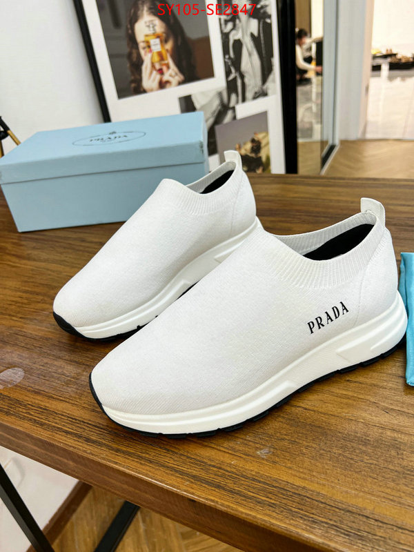 Women Shoes-Prada,wholesale designer shop , ID: SE2847,$: 105USD