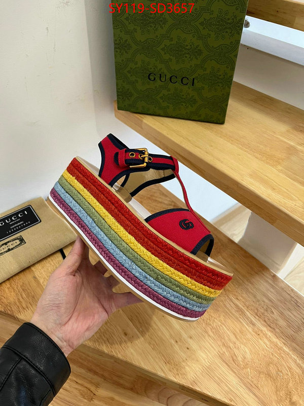 Women Shoes-Gucci,buy high quality cheap hot replica , ID: SD3657,$: 119USD