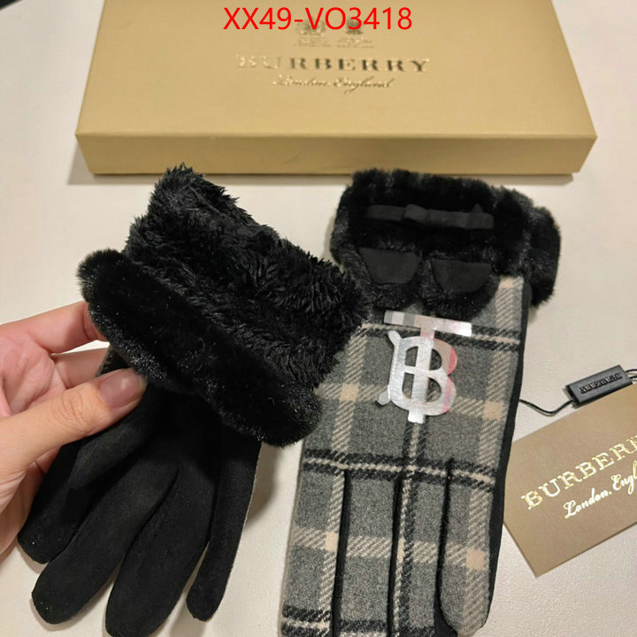 Gloves-Burberry,how can i find replica , ID: VO3418,$: 49USD