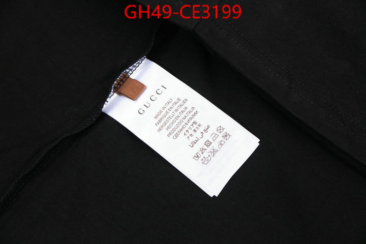 Clothing-Gucci,first top , ID: CE3199,$: 49USD