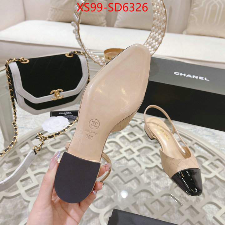 Women Shoes-Chanel,best quality fake , ID: SD6326,$: 99USD