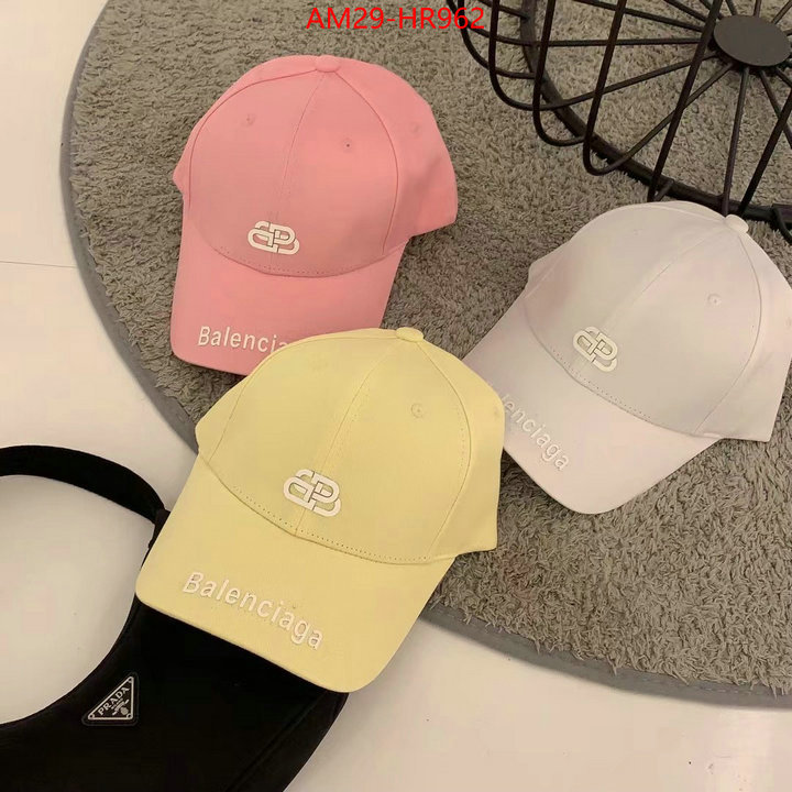 Cap (Hat)-Balenciaga,online sales , ID: HR962,$: 29USD