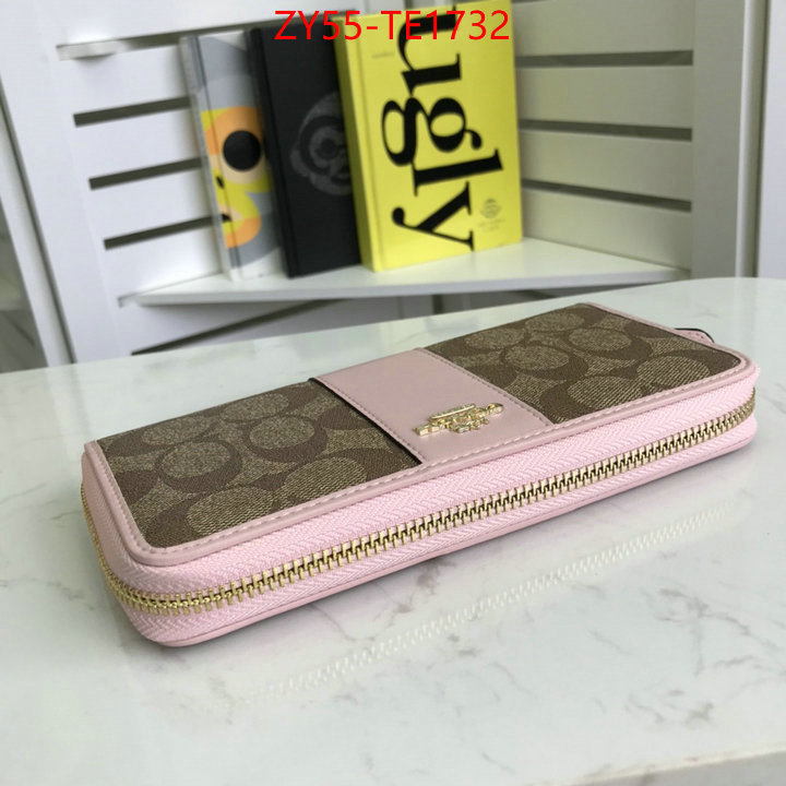 Coach Bags(4A)-Wallet,aaaaa+ replica designer ,ID: TE1732,$: 55USD