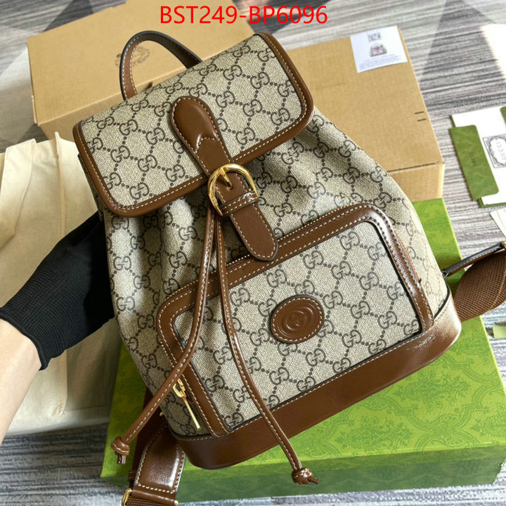 Gucci Bags(TOP)-Backpack-,best knockoff ,ID: BP6096,$: 249USD