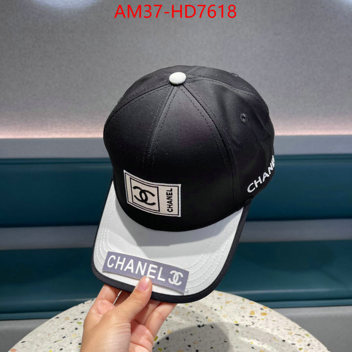 Cap (Hat)-Chanel,how to find replica shop , ID: HD7618,$: 37USD