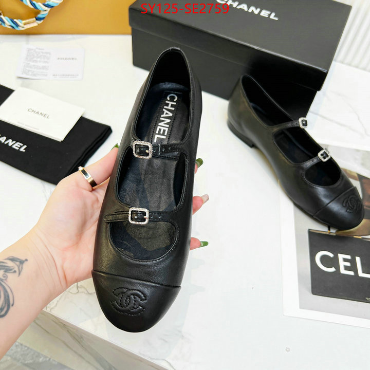 Women Shoes-Chanel,perfect quality , ID: SE2759,$: 125USD