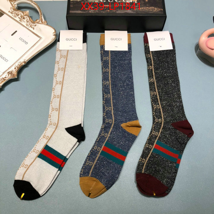 Sock-Gucci,where could you find a great quality designer , ID: LP1841,$: 39USD