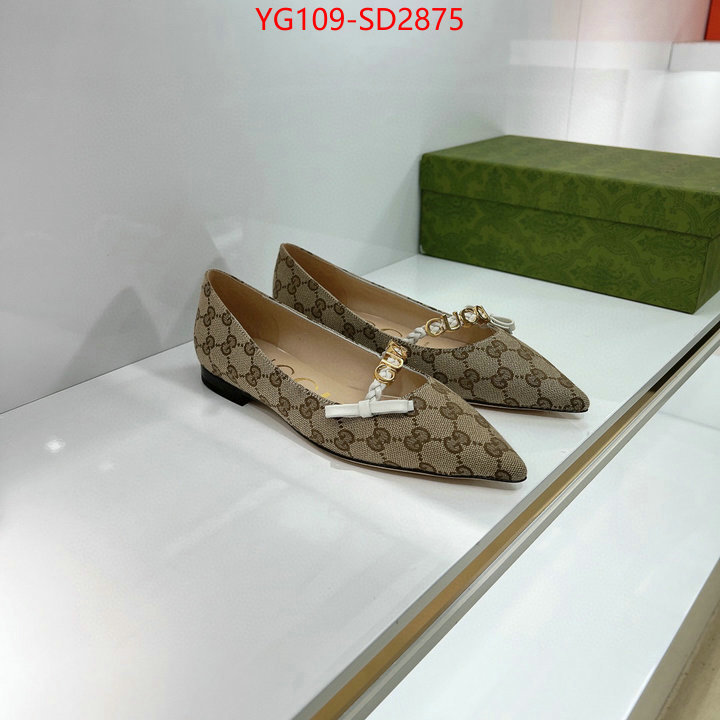 Women Shoes-Gucci,top perfect fake , ID: SD2875,$: 109USD