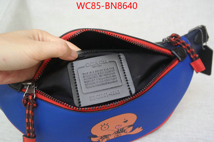 Coach Bags(4A)-Belt Bag-Chest Bag--,mirror copy luxury ,at cheap price ,ID: BN8640,$: 85USD