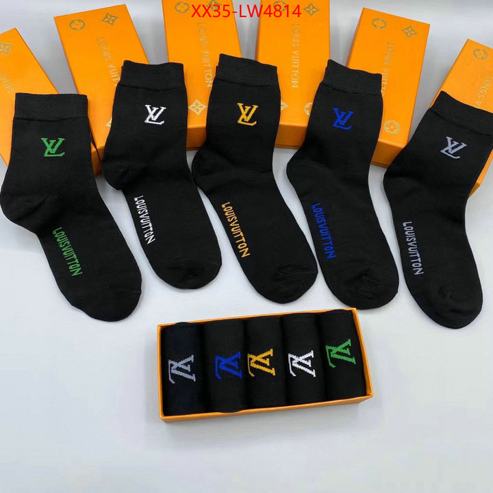 Sock-LV,is it ok to buy replica , ID: LW4814,$: 35USD