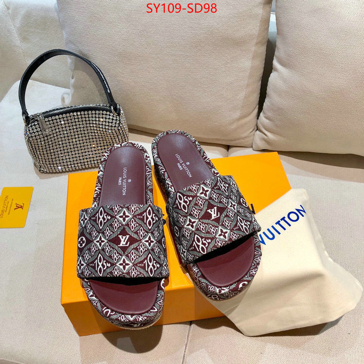 Women Shoes-LV,1:1 replica wholesale , ID: SD98,$: 109USD