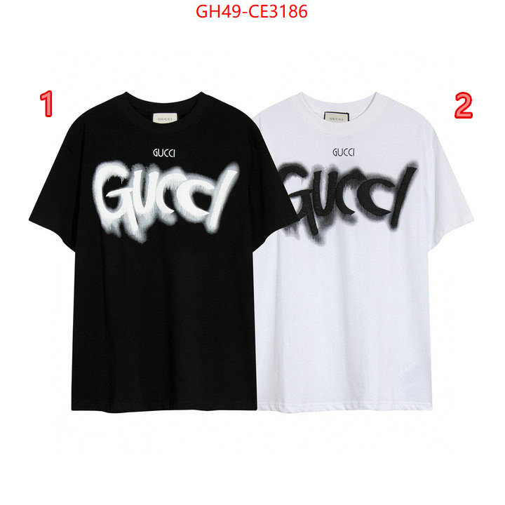 Clothing-Gucci,online store , ID: CE3186,$: 49USD