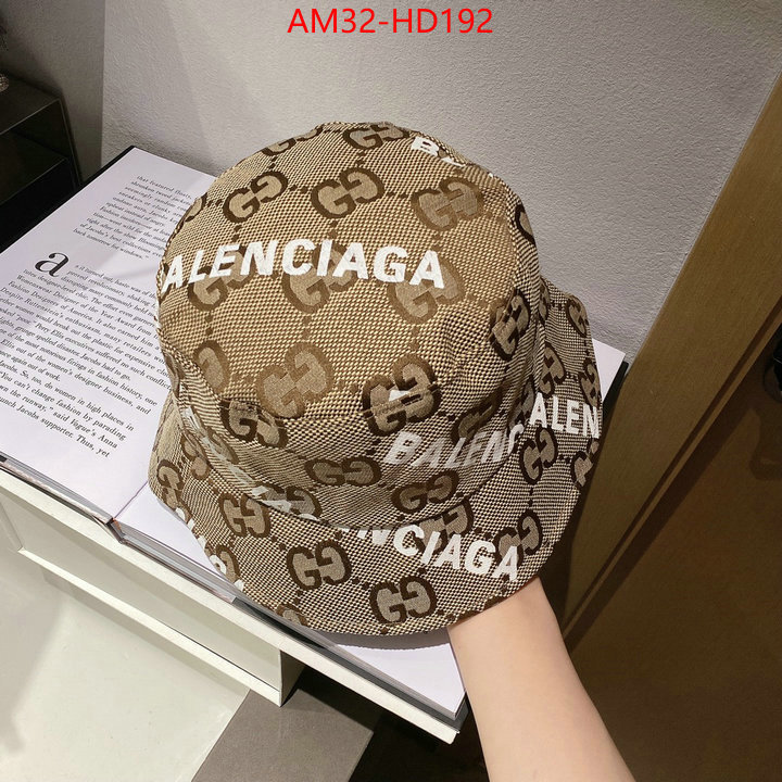 Cap (Hat)-Balenciaga,perfect quality designer replica , ID: HD192,$: 32USD