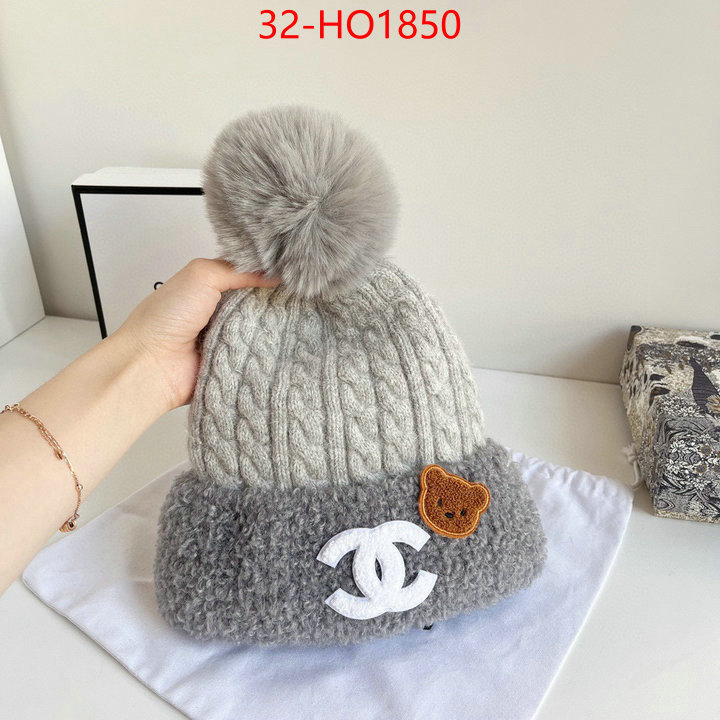 Cap (Hat)-Chanel,1:1 replica wholesale , ID: HO1850,$: 32USD