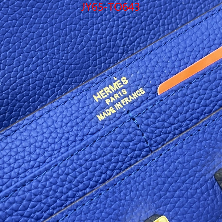 Hermes Bags(4A)-Wallet-,cheap wholesale ,ID: TO643,$: 65USD