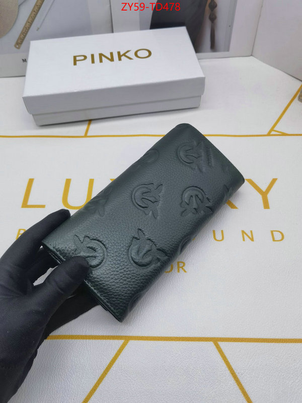 PINKO Bags(4A)-Wallet,sell online luxury designer ,ID: TD478,$: 59USD