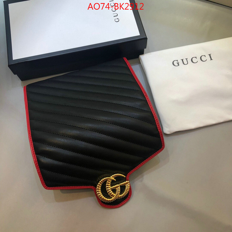 Gucci Bags(4A)-Wallet-,ID: BK2912,$:74USD