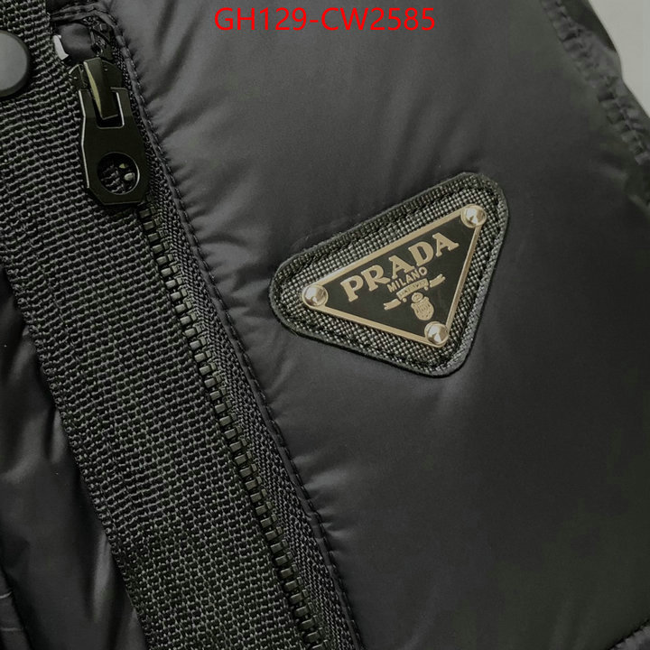 Down jacket Men-Prada,buy replica , ID: CW2585,$: 129USD