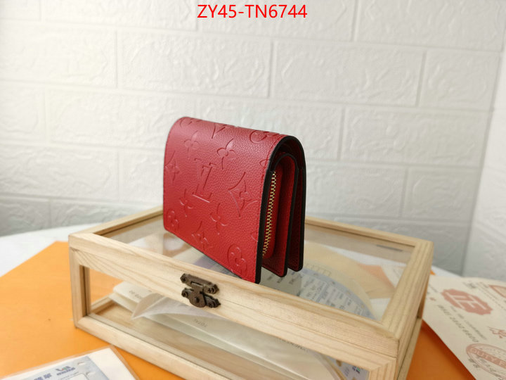 LV Bags(4A)-Wallet,ID: TN6744,$: 45USD