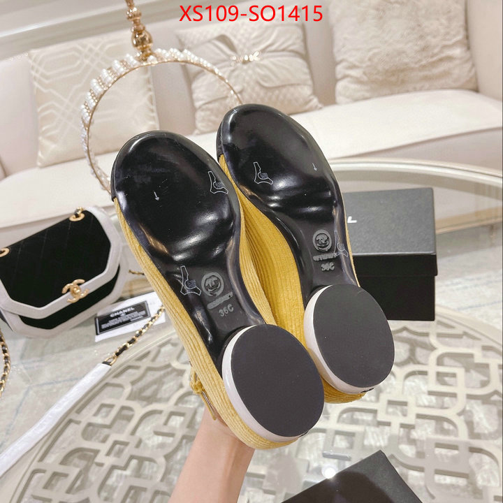 Women Shoes-Chanel,replica best , ID: SO1415,$: 109USD