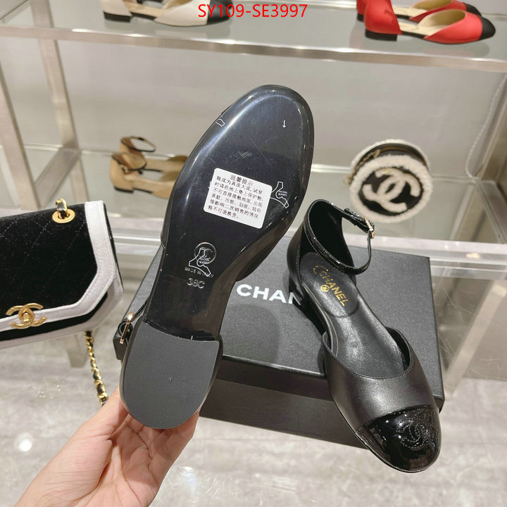 Women Shoes-Chanel,best quality fake , ID: SE3997,$: 109USD