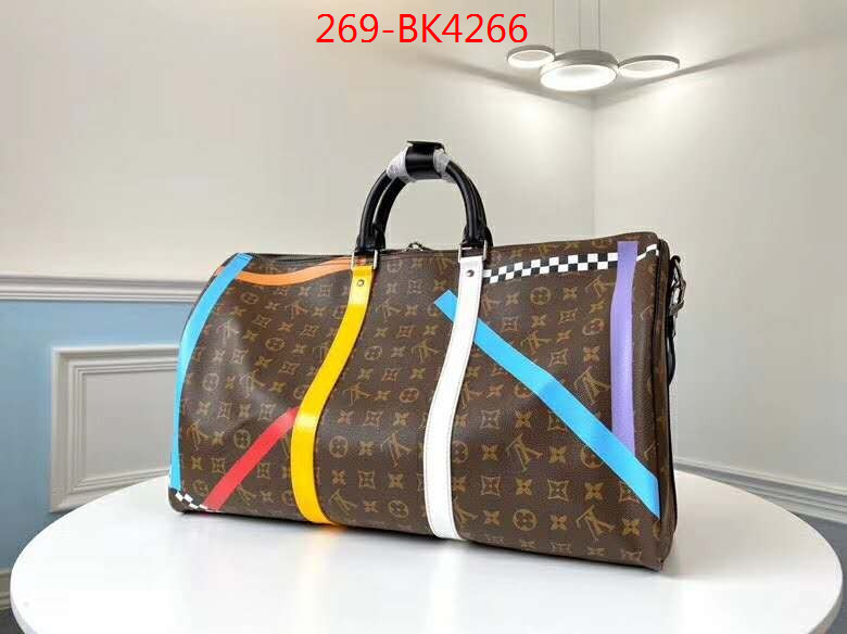 LV Bags(TOP)-Keepall BandouliRe 45-50-,ID: BK4266,$: 269USD