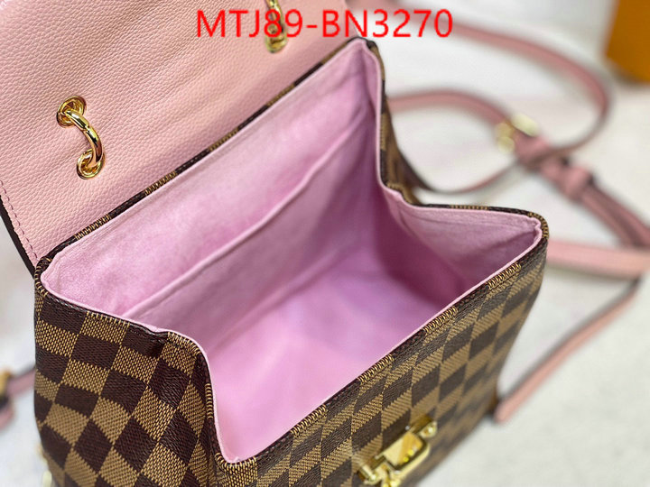 LV Bags(4A)-Backpack-,luxury fake ,ID: BN3270,$: 89USD