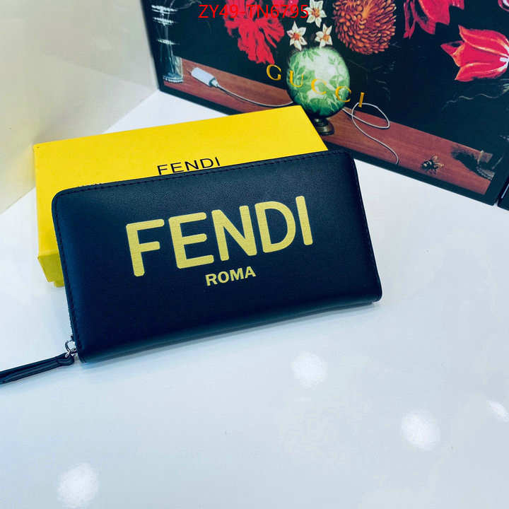 Fendi Bags(4A)-Wallet-,customize best quality replica ,ID: TN6795,$: 49USD
