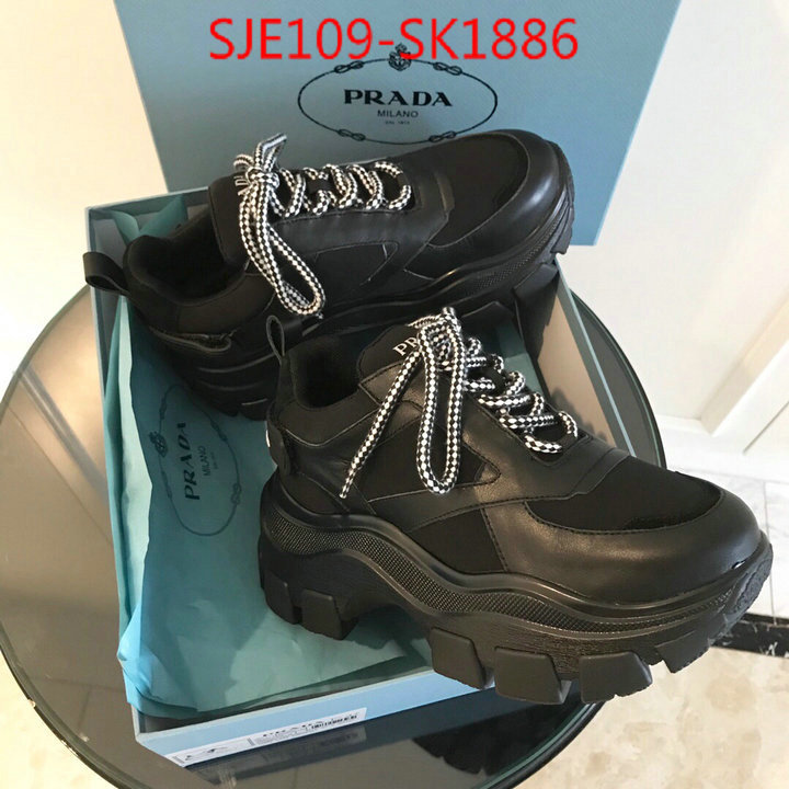 Women Shoes-Prada,high quality happy copy , ID: SK1886,$:109USD