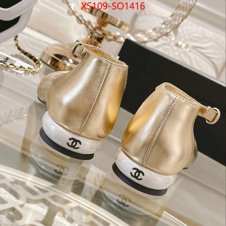 Women Shoes-Chanel,buy high quality cheap hot replica , ID: SO1416,$: 109USD