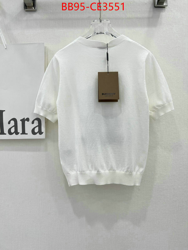 Clothing-Burberry,top , ID: CE3551,$: 95USD