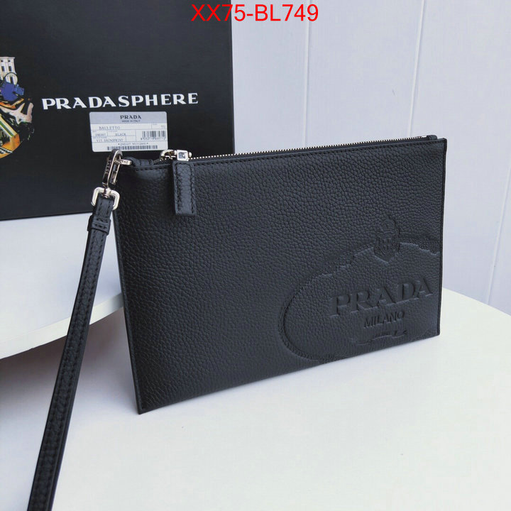 Prada Bags(TOP)-Clutch-,ID: BL749,$:75USD